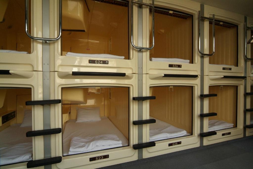Capsule Hotel & Sauna Ikebukuro Plaza Tokyo Bilik gambar