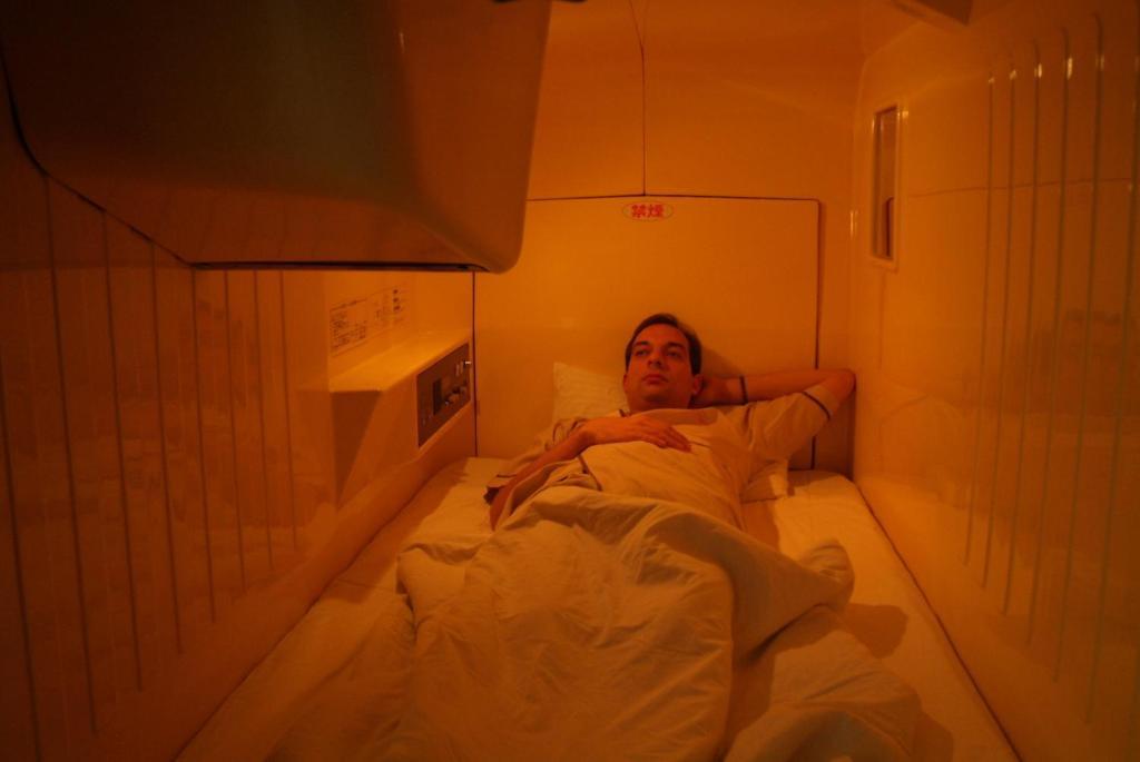 Capsule Hotel & Sauna Ikebukuro Plaza Tokyo Bilik gambar